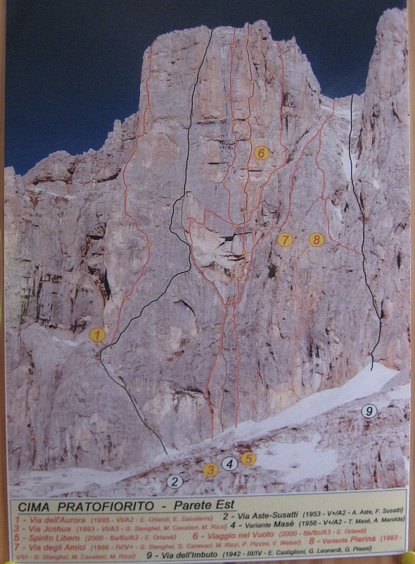 IMG_0244.JPG - Le relazioni della Cima Pratofiorito, fotografate al rifugio cacciatori