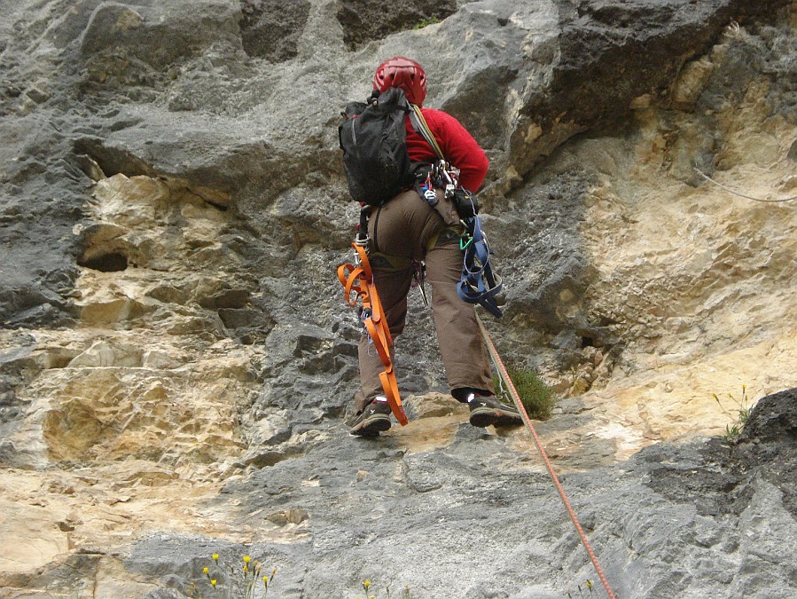 DSC06802.JPG - Sosta su clessidra alla fine del primo tiro.